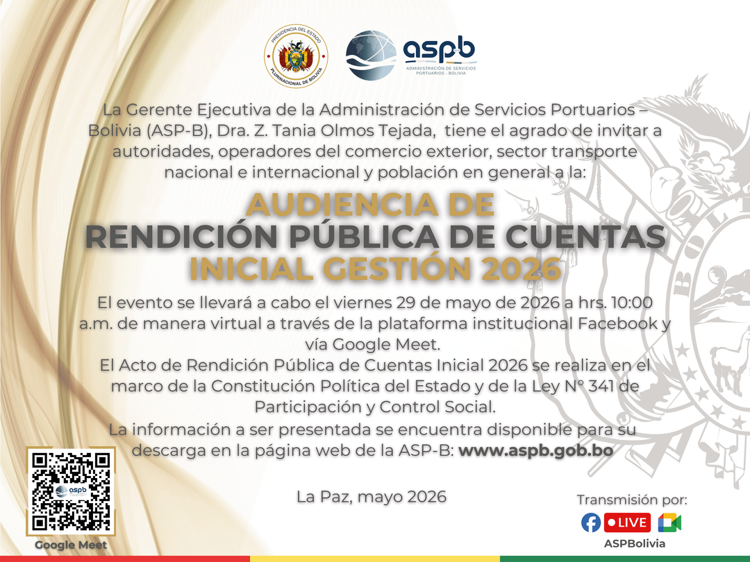Audiencia de rendicion