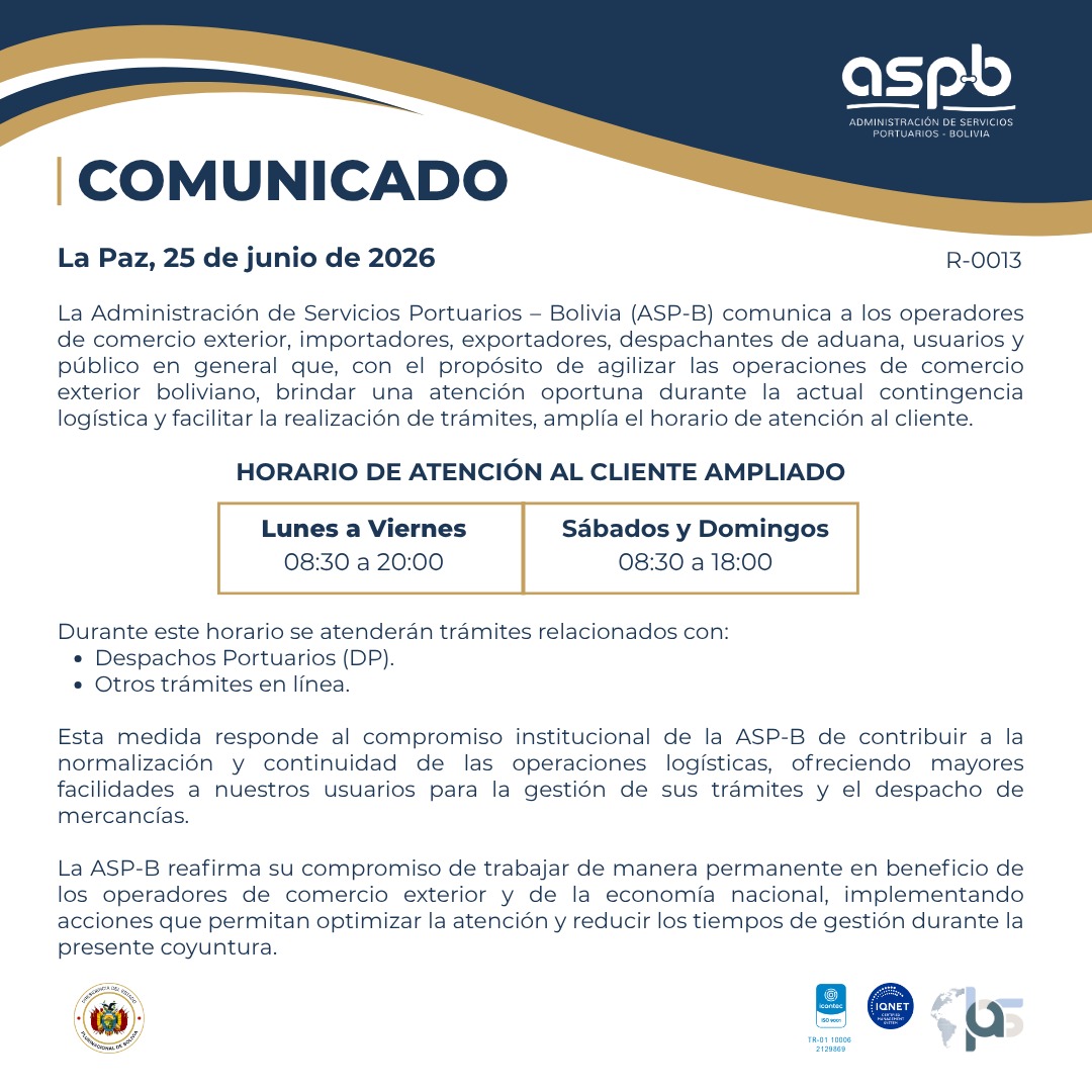 Comunicado 25 de junio